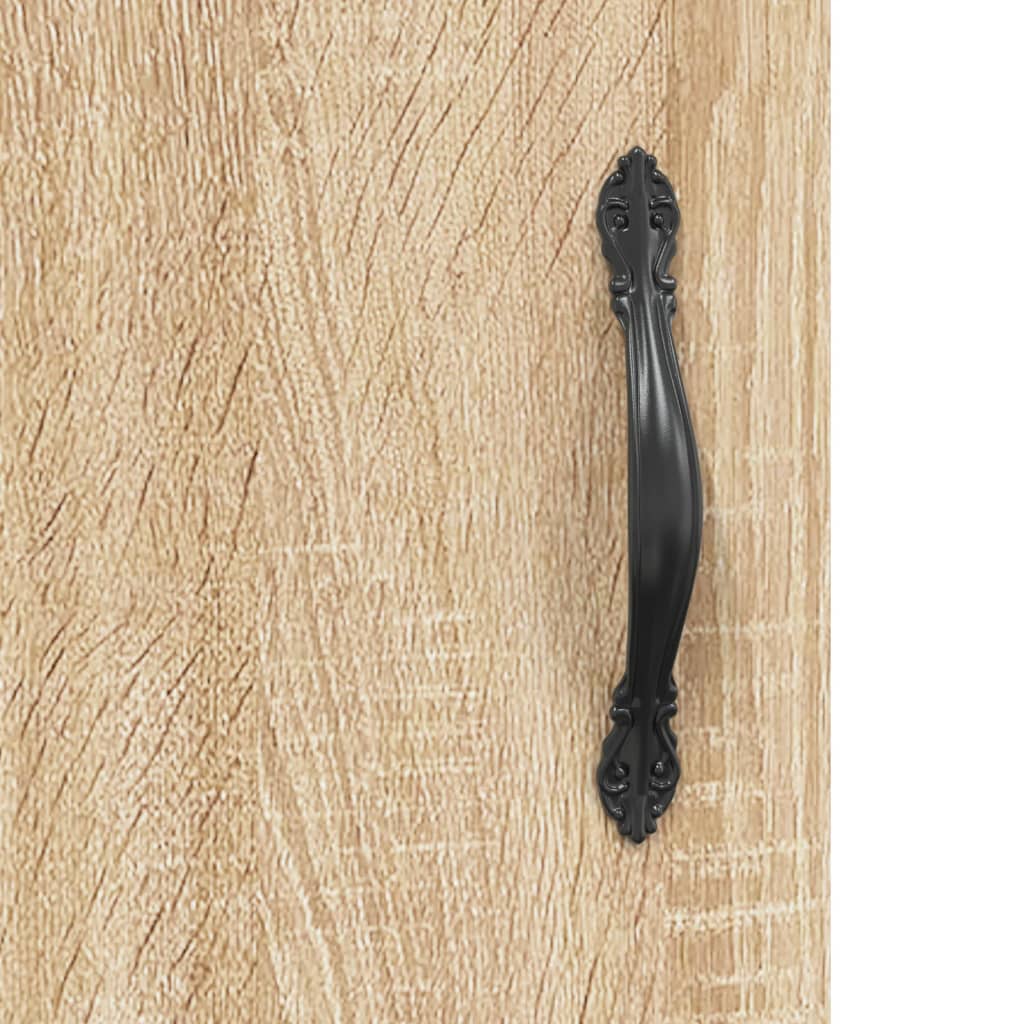 Sonoma Oak Desk 140x50x75 cm - Engineered Wood Office Table