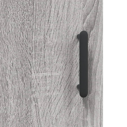 Grey Sonoma Desk 140x50x75 cm - Stylish Engineered Wood Design