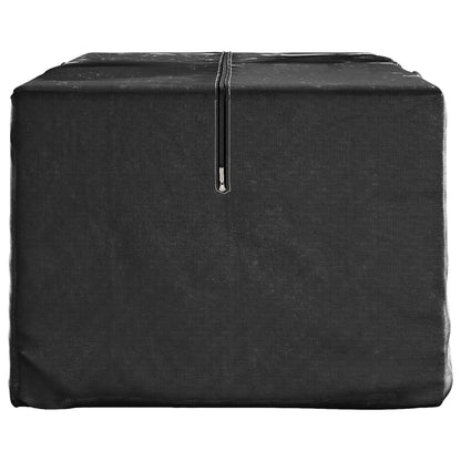 Durable Black Polyethylene Christmas Tree Storage Bag 135x40x55 cm