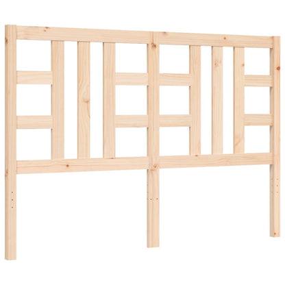Bed Frame without Mattress 140x200 cm Solid Wood Pine