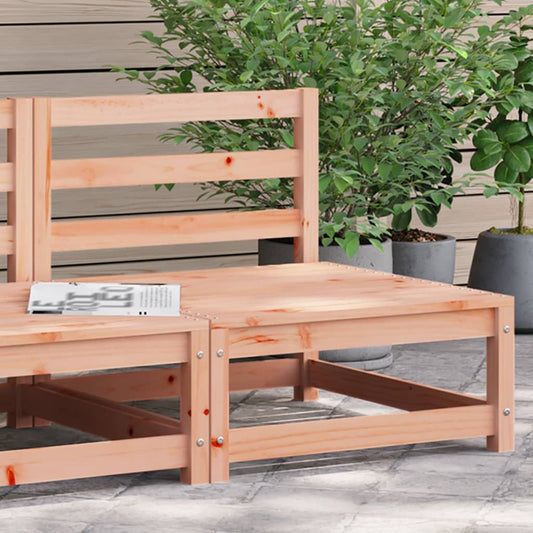 Solid Wood Douglas Armless Garden Sofa 70x70x67 cm