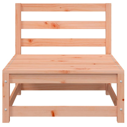Elegant 3-Seater Garden Sofa | Solid Douglas Wood | Natural Finish