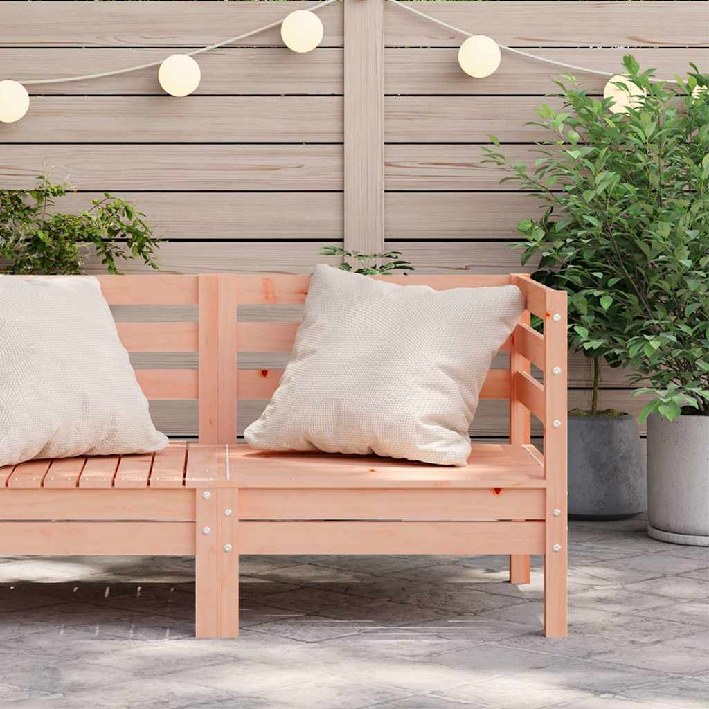 Solid Wood Garden Sofa Corner - Douglas Pine Finish