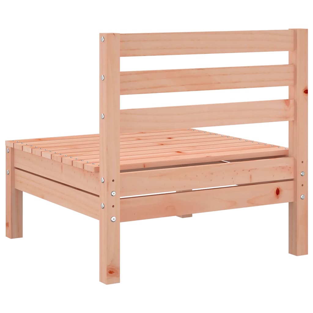 Douglas Solid Wood Armless Garden Sofa - Natural Finish