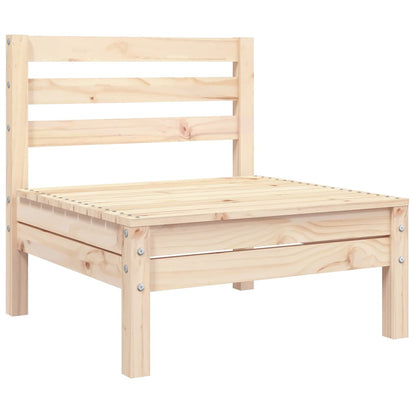 Elegant 3-Seater Garden Sofa in Solid Pine Wood