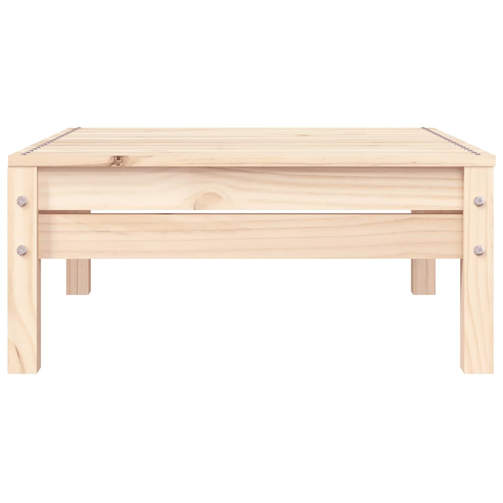 Elegant 3-Seater Garden Sofa in Solid Pine Wood