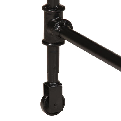 Reclaimed Solid Wood Dining Table 220x90x77 cm - Eco-Friendly Style