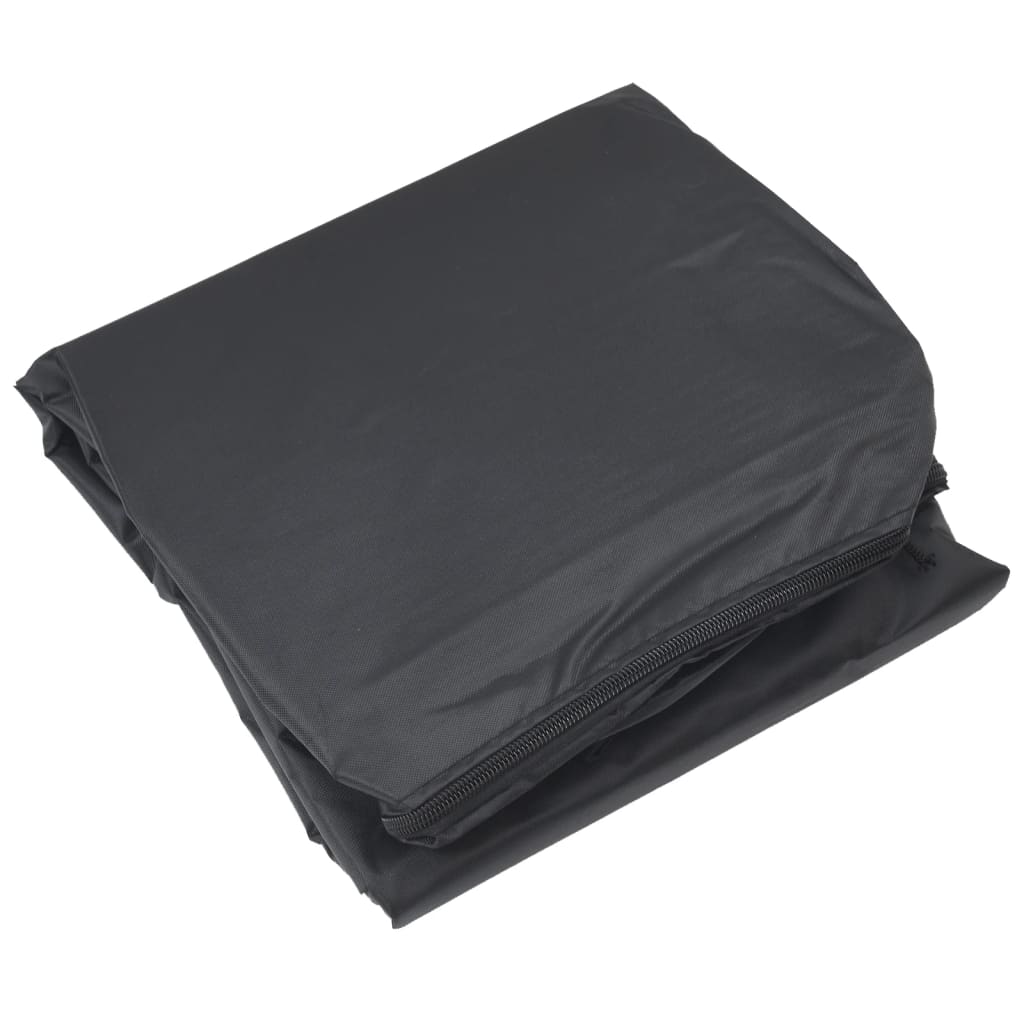 Pyramid Heater Covers Set - 420D Oxford Fabric, Black, 86x47x241cm