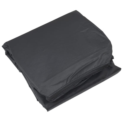 Pyramid Heater Covers Set - 420D Oxford Fabric, Black, 86x47x241cm