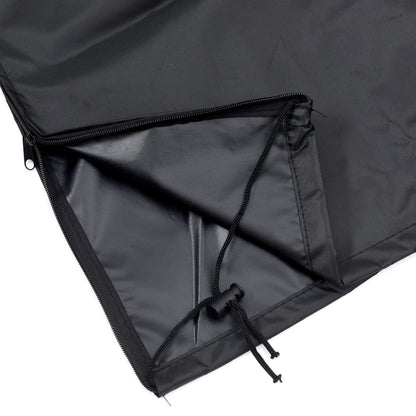 Pyramid Heater Covers Set - 420D Oxford Fabric, Black, 86x47x241cm