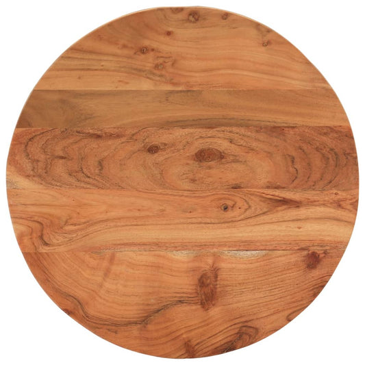 Round Acacia Wood Table Top Ø60x3.8 cm - Solid & Stylish