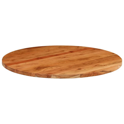 Round Acacia Wood Table Top Ø80x2.5cm - Durable & Stylish