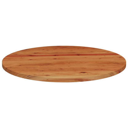 Round Acacia Wood Table Top Ø80x2.5cm - Durable & Stylish
