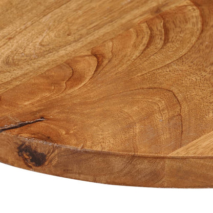 Round Mango Wood Table Top Ø 40x2.5 cm - Solid & Stylish