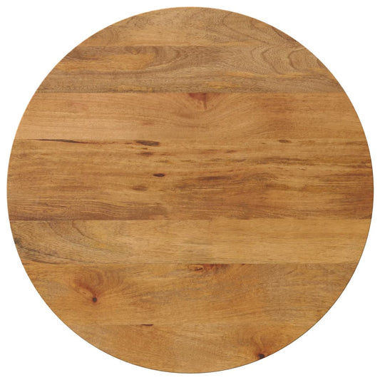 Round Solid Mango Wood Table Top - Ø70x2.5 cm