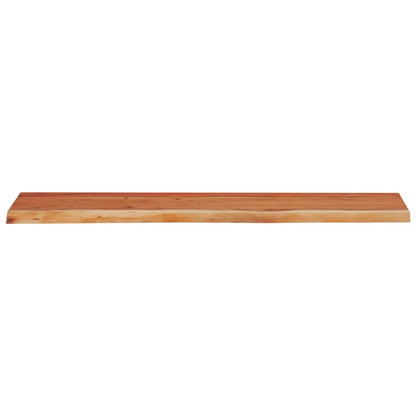 Acacia Live Edge Solid Wood Wall Shelf, 70x20x2.5 cm