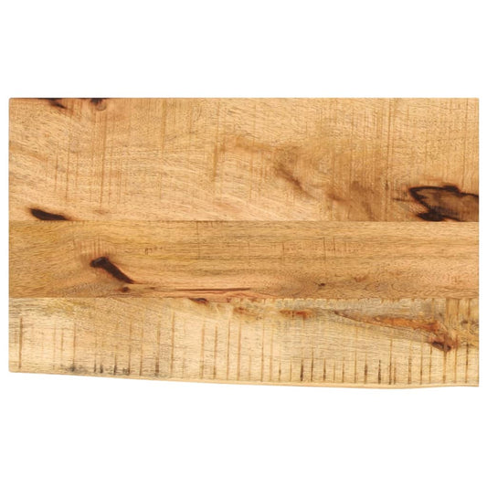 Live Edge Mango Wood Table Top - 40x30x2.5 cm