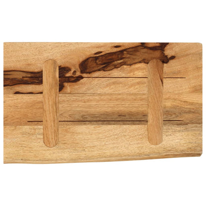 Live Edge Mango Wood Table Top - 40x30x2.5 cm