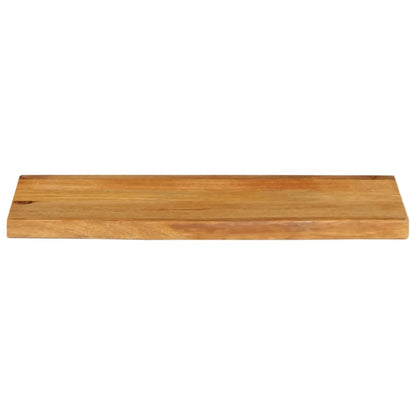 Live Edge Mango Wood Table Top 70x20x2.5 cm - Solid & Stylish