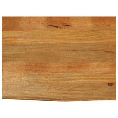 Stunning Live Edge Mango Wood Table Top 70x60x2.5 cm