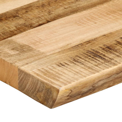 Live Edge Mango Wood Table Top 50x40x3.8 cm - Solid & Stylish