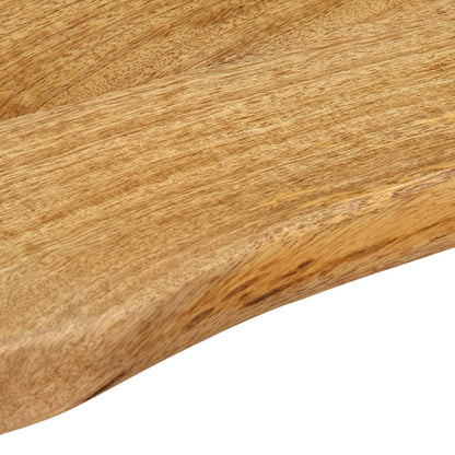Table Top 90x40x2.5 cm Live Edge Solid Wood Mango
