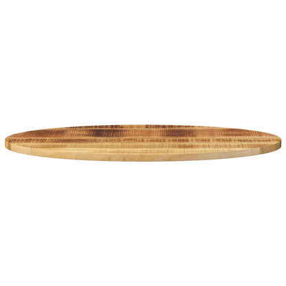Oval Mango Wood Table Top 140x50x3.8 cm - Solid and Stylish