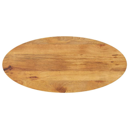 Oval Mango Wood Table Top 140x50x2.5 cm - Solid & Stylish