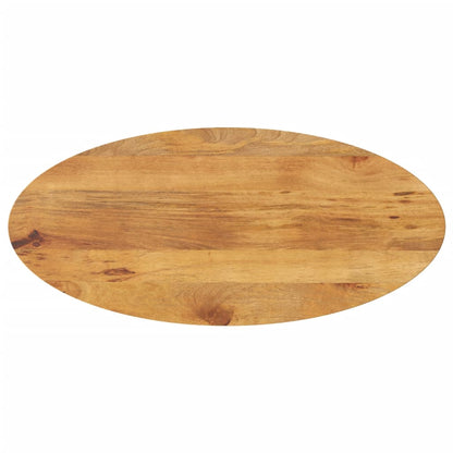Oval Mango Wood Table Top 140x50x3.8 cm - Solid & Stylish Design