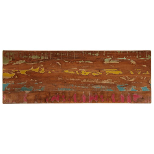 Reclaimed Solid Wood Table Top - 140x60x2.5 cm Rectangular