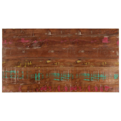 Table Top 110x60x3.8 cm Rectangular Solid Wood Reclaimed