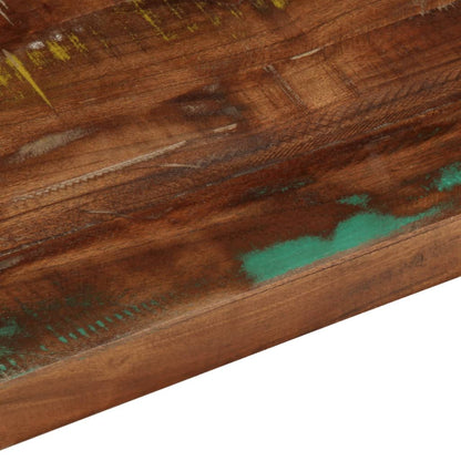 Table Top 80x80x3.8 cm Square Solid Wood Reclaimed
