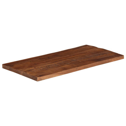 Table Top 100x60x2.5 cm Rectangular Solid Wood Reclaimed