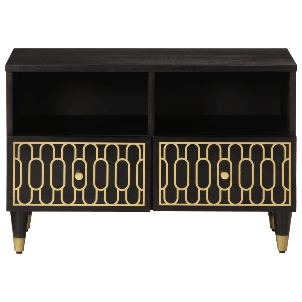 TV Cabinet 70x33x46 cm Solid Wood Mango