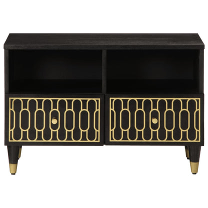 TV Cabinet 70x33x46 cm Solid Wood Mango