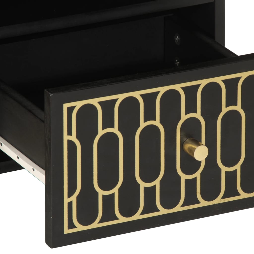 TV Cabinet 70x33x46 cm Solid Wood Mango