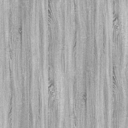 2 Piece Bathroom Furniture Set Grey Sonoma Engineered Wood