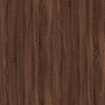 2-Piece Brown Oak Bathroom Set - Engineered Wood