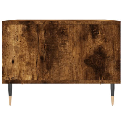 Coffee Table Smoked Oak 60x50x36.5 cm Engineered Wood