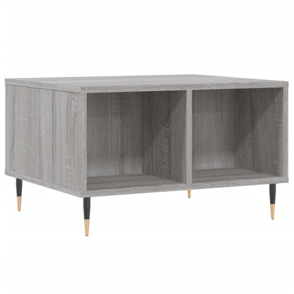 Coffee Table Grey Sonoma 60x50x36.5 cm Engineered Wood