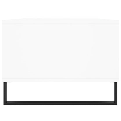 Coffee Table White 90x50x36.5 cm Engineered Wood