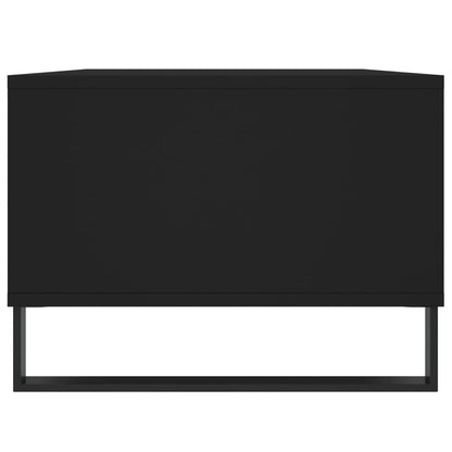 Coffee Table Black 90x50x36.5 cm Engineered Wood