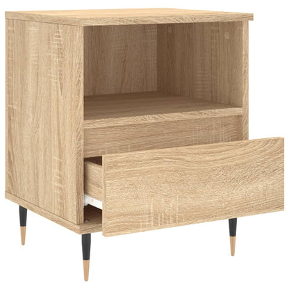 Sonoma Oak Bedside Cabinets Set, 40x35x50 cm, Engineered Wood (2 pcs)