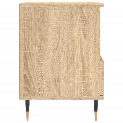 Sonoma Oak Bedside Cabinets Set, 40x35x50 cm, Engineered Wood (2 pcs)
