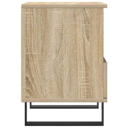 Sonoma Oak Bedside Cabinets Set of 2, 40x35x50 cm, Engineered Wood