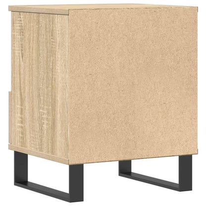 Sonoma Oak Bedside Cabinets Set of 2, 40x35x50 cm, Engineered Wood