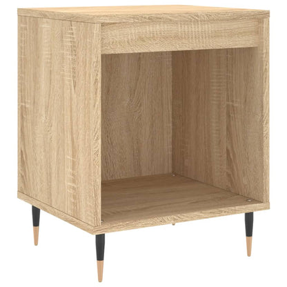 Sonoma Oak Bedside Cabinets Set - 2 Pcs, 40x35x50 cm, Wood Finish