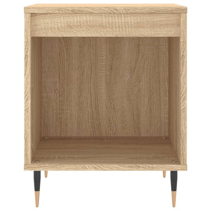 Sonoma Oak Bedside Cabinets Set - 2 Pcs, 40x35x50 cm, Wood Finish
