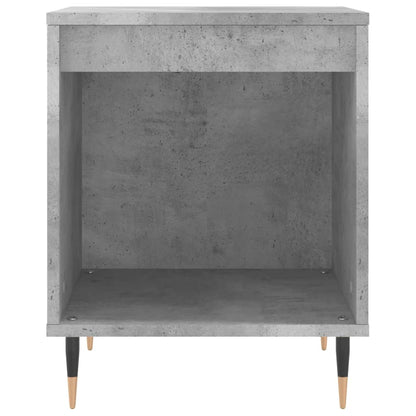 Concrete Grey Bedside Cabinet, 40x35x50 cm, Engineered Wood