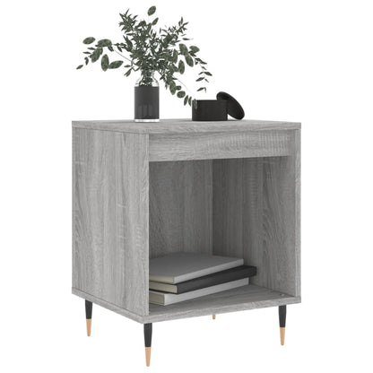 Grey Sonoma Bedside Cabinets 2 pcs - 40x35x50 cm, Engineered Wood